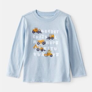 3 for $15🚨 NWT Carter’s ABC Construction Long Sleeve Shirt